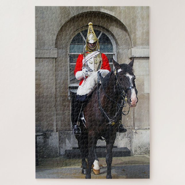 Royal Horse Guard London. Jigsaw Puzzle (Vertical)