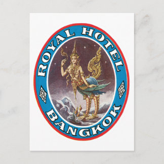 Royal Hotel Bagkok Postcard