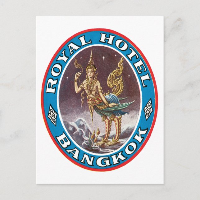 Royal Hotel Bagkok Postcard (Front)