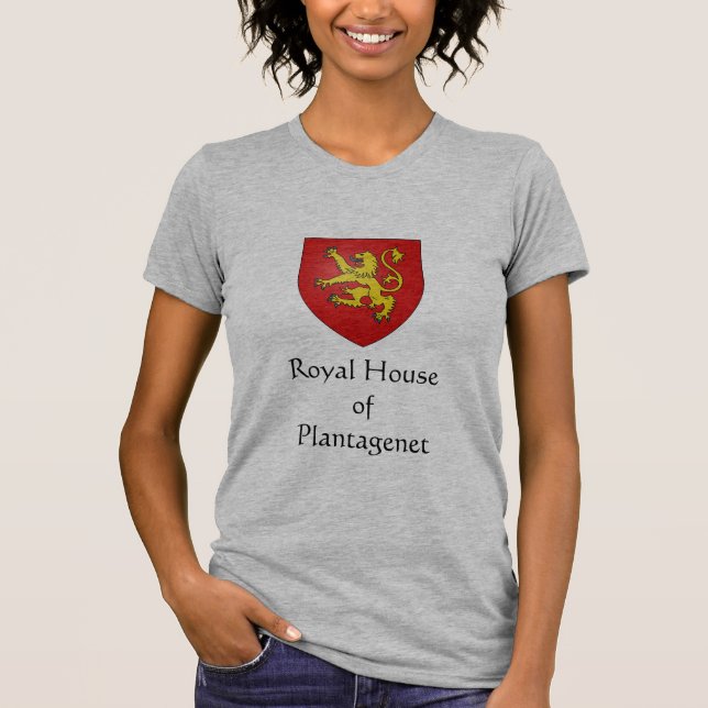 Royal Houseof Plantagenet - Customised T-Shirt (Front)