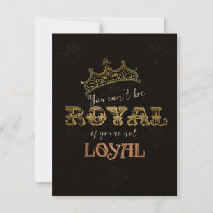 Royal Invitation