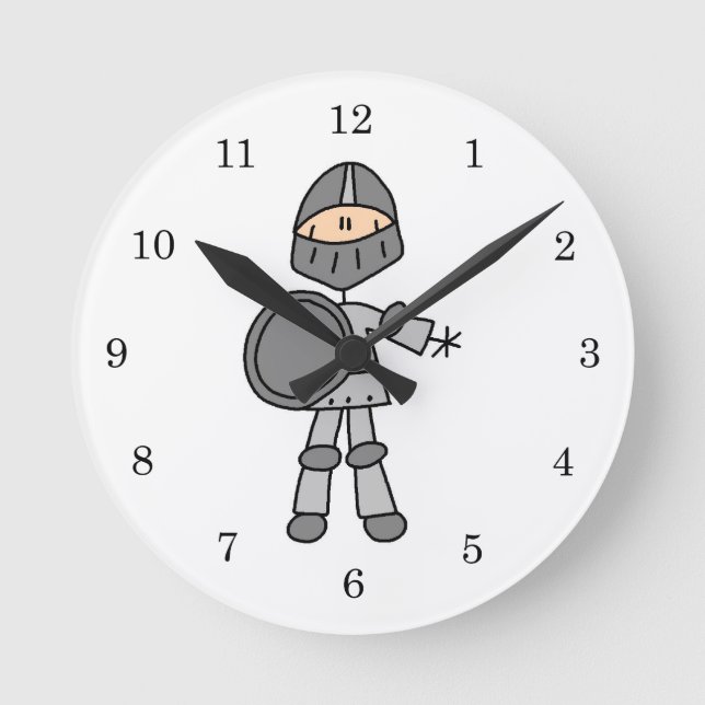 Royal Knight Round Clock (Front)