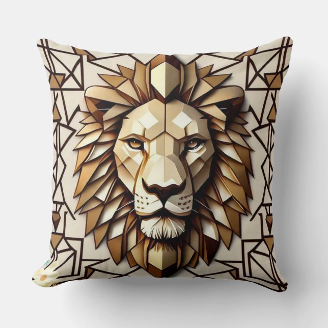 "Royal Lion" Cushion (Front)