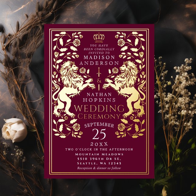 Royal Lion Mediaeval Wedding  (Creator Uploaded)