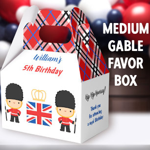 Royal London Guards British Boy Birthday Medium Favour Box