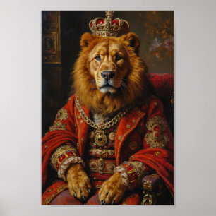 Royal Lowchen Portrait Poster