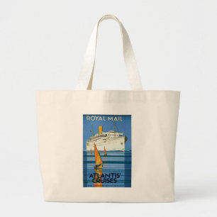 Royal Mail "Atlantis Cruises" Large Tote Bag