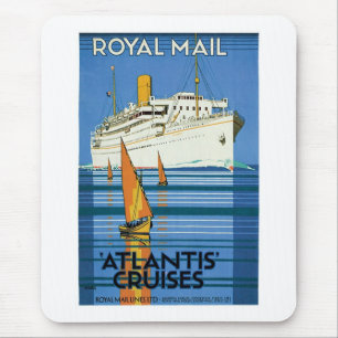 Royal Mail "Atlantis Cruises" Mouse Pad