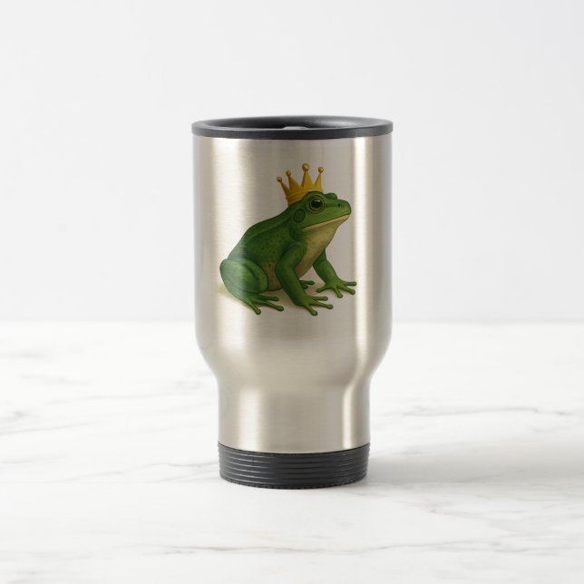 Royal majesty with paws! travel mug (Center)