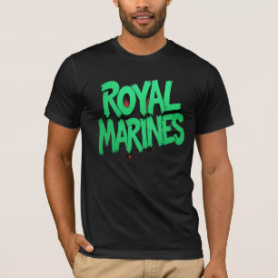 Royal Marines Graffiti T-Shirt – Military Pride