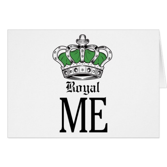 Royal Me - Green (Front Horizontal)
