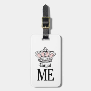 Royal Me - Pink Luggage Tag