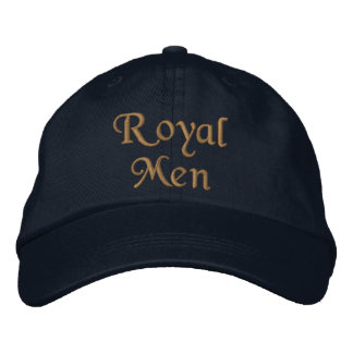 Royal Men Custom text Stylish Cap Handsome Hat