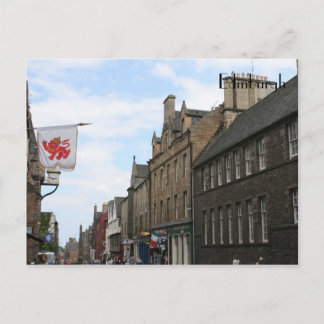 royal mile flag postcard