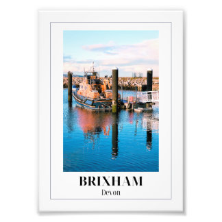 Royal National Lifeboat Institute, Brixham, Devon Photo Print