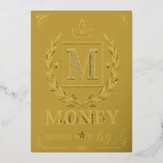 "Royal NMKY Emblem – Monogram M Crest Design"