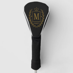 "Royal NMKY Emblem – Monogram M Crest Design" Golf Head Cover