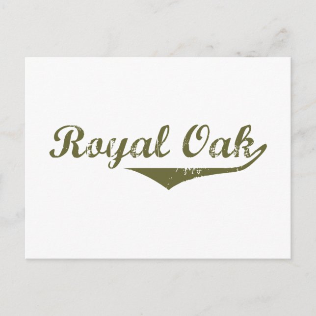Royal Oak  Revolution t shirts Postcard (Front)