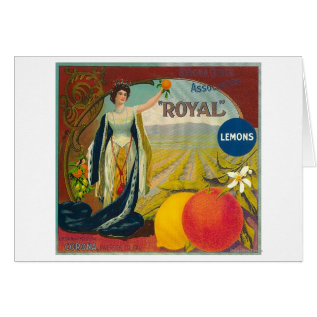 Royal Orange LabelCorona, CA (Front Horizontal)