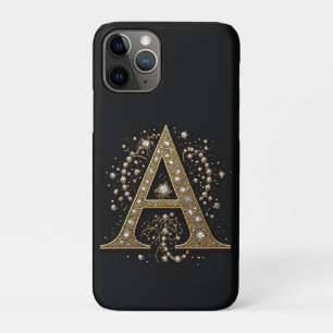 Royal Ornate Monogram A ✨ Gold Vintage Luxury Case-Mate iPhone Case
