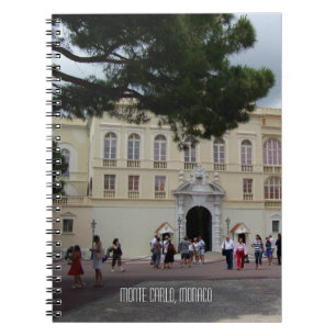 Royal Palce of Monaco in Monte Carlo France Spiral Notebook