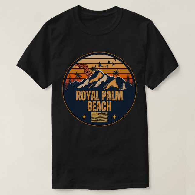 Royal Palm Beach, Florida  T-Shirt (Design Front)