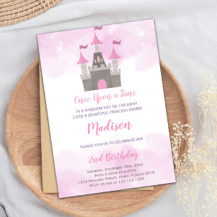 Royal Party Card for Girls