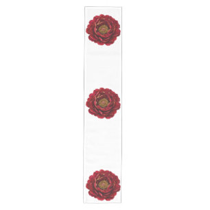 Royal Persian Gold Filigree Luxury Botanical Medium Table Runner