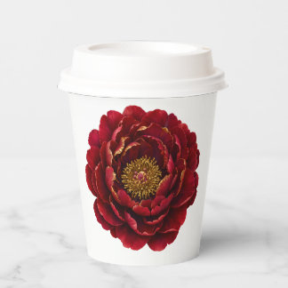 Royal Persian Gold Filigree | Luxury Botanical Paper Cups