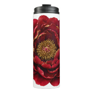 Royal Persian Gold Filigree Luxury Botanical Thermal Tumbler