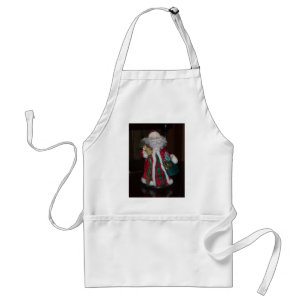Royal Plaid Santa Collection. Standard Apron