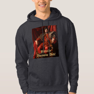 Royal Portrait Custom Personalised Photo Ornate Hoodie