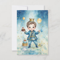 Royal Prince Birthday Joy Card