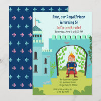 Royal Prince Boy Birthday Party