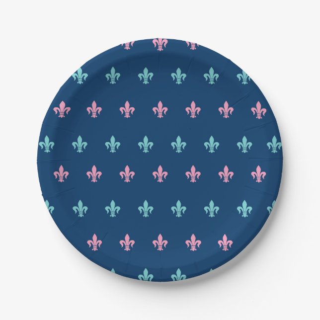 Royal Prince Boy Birthday Party Paper Plate (Front)