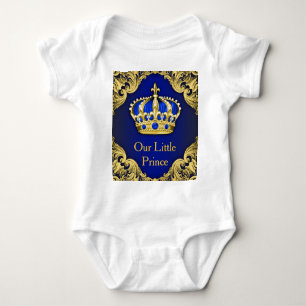 Royal Prince Crown Prince Baby Boy Baby Bodysuit