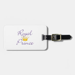 Royal Prince Luggage Tag