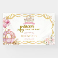 Royal Princess Baby Shower Large Banner