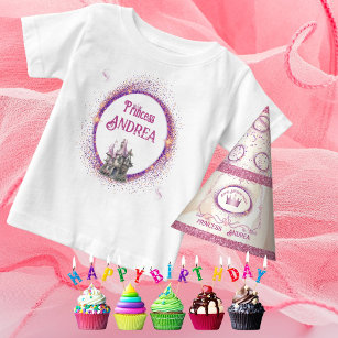 Royal Princess Birthday Party Guest of Honour  Baby T-Shirt