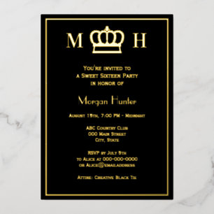 Royal Princess Crown #1 Sweet Sixteen