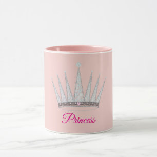 Royal Princess Crown Tiara Mug