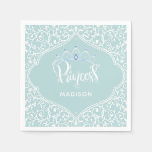 Royal Princess Party Personalised Napkin