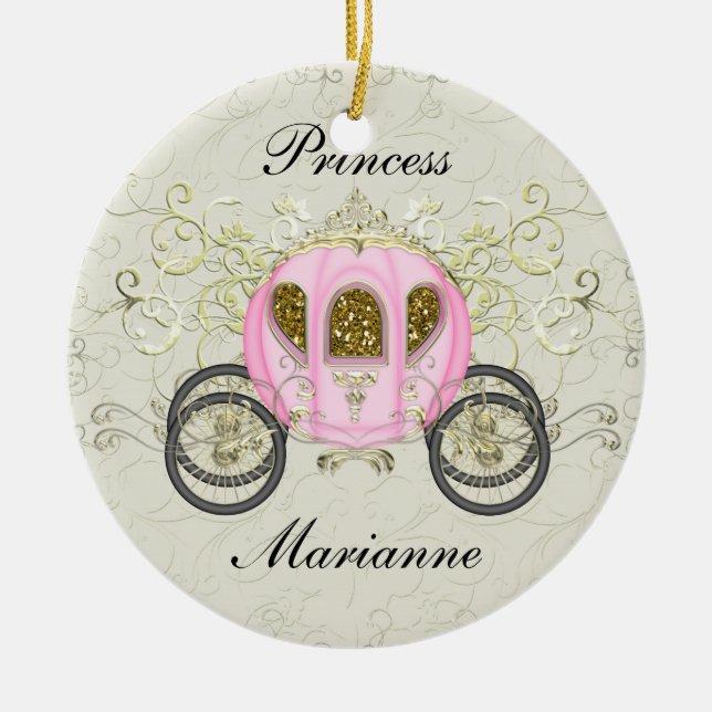 Royal Princess Party - SRF Ceramic Tree Decoration (Front)