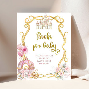 Royal Princess Pink Carriage Books for Baby Poster