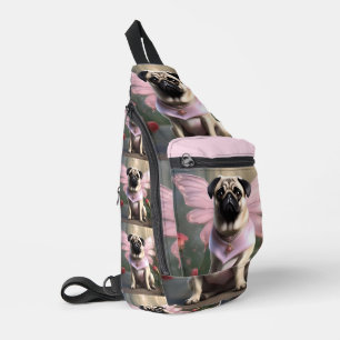 Royal Pug: The Princess Fairy of Enchanted Realms Sling Bag