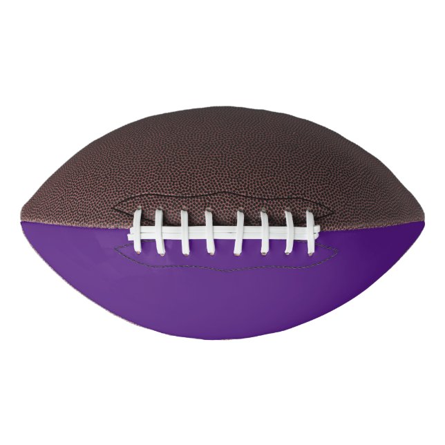  Royal Purple #52187E, Greyish Purple Football (Front)