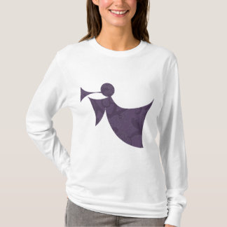 Royal Purple Angel - Women's Long Sleeve T-shirt