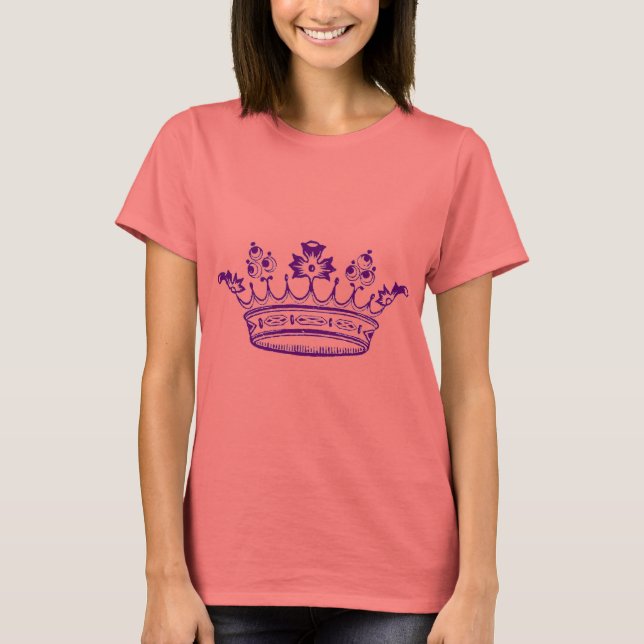 Royal Purple Crown T-Shirt (Front)