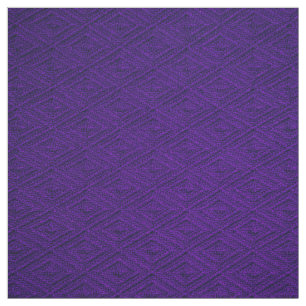 Royal Purple Diamond Crosshatch Fabric