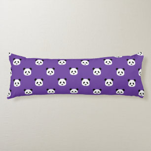 Royal Purple - Minimalist Panda Pattern Body Cushion